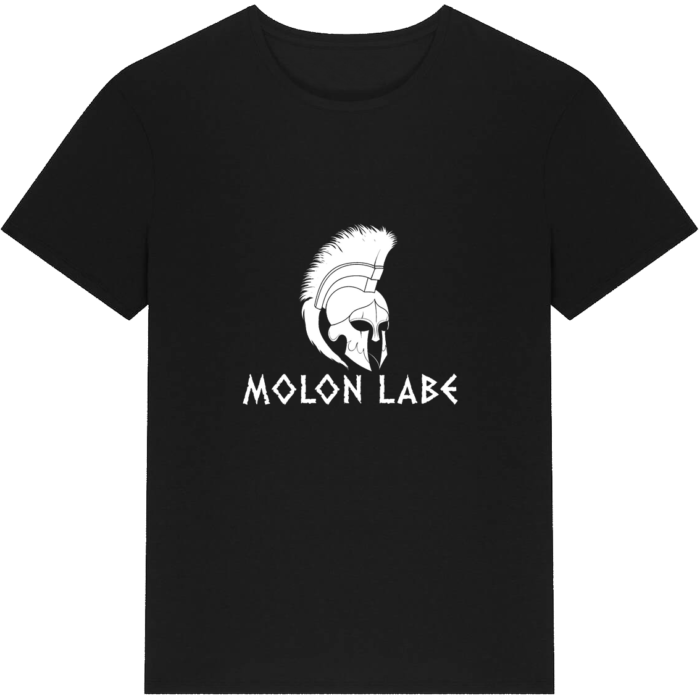 Molon Labe Head Shield T-Shirt