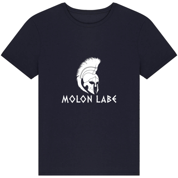 Molon Labe Head Shield T-Shirt - Image 2