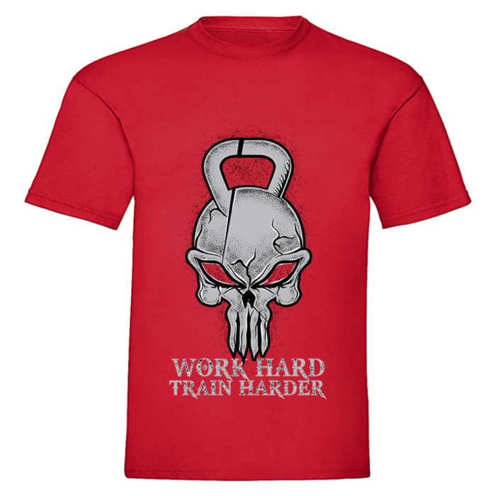 Work Hard Train Harder T-Shirt - Image 4