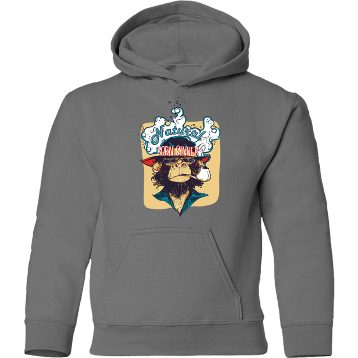 Natural born sinner Pullover Hoodie - Image 4