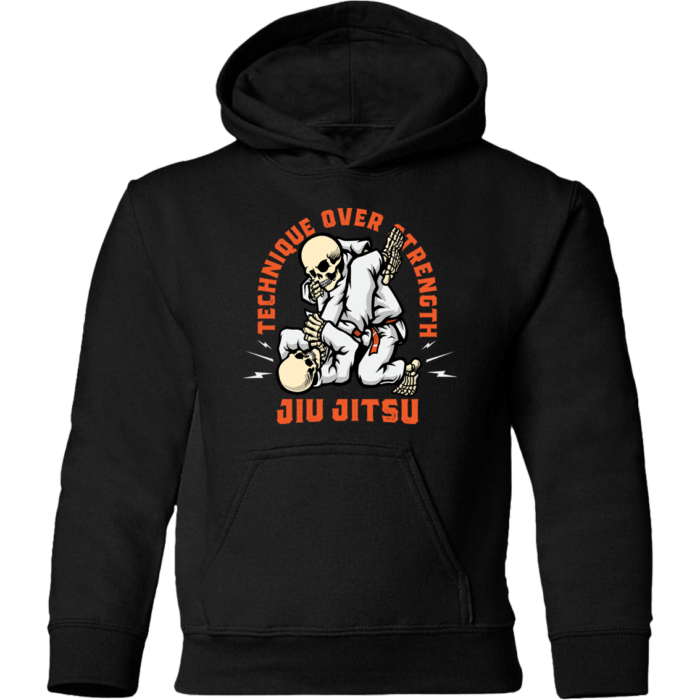 Skull Jiu Jitsu Pullover Hoodie