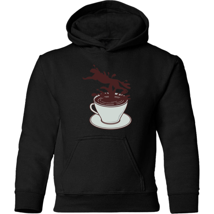 Coffee Cheetah Pullover Hoodie - Image 2