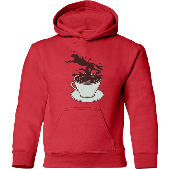 Coffee Cheetah Pullover Hoodie - Image 4