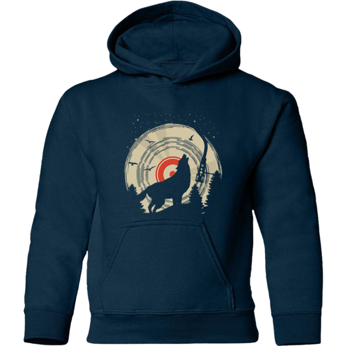 Wolf Pullover Hoodie - Image 2