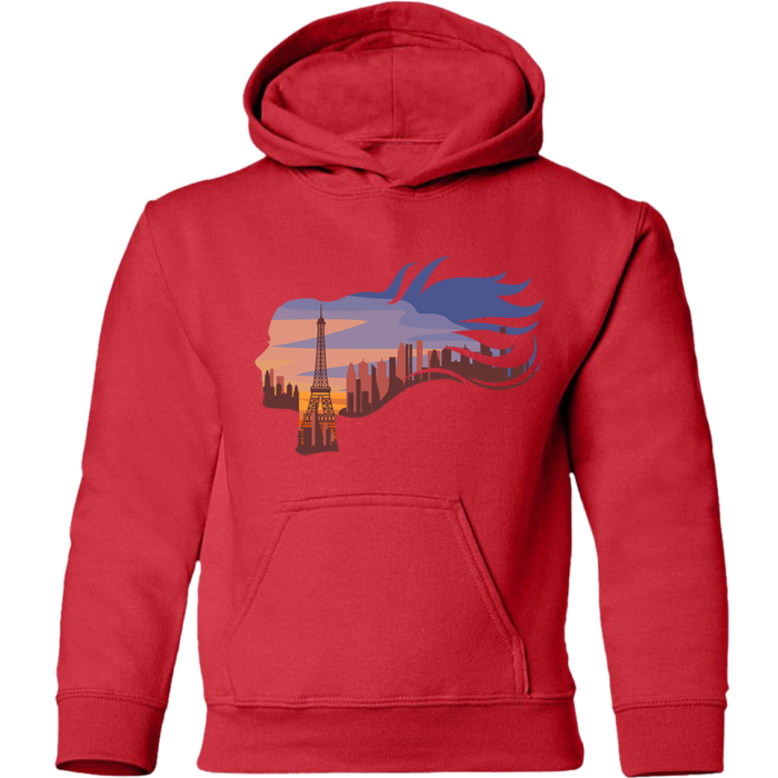 Woman In Paris Pullover Hoodie - Image 4