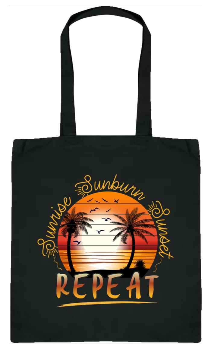 Summer Sunset Market Bag