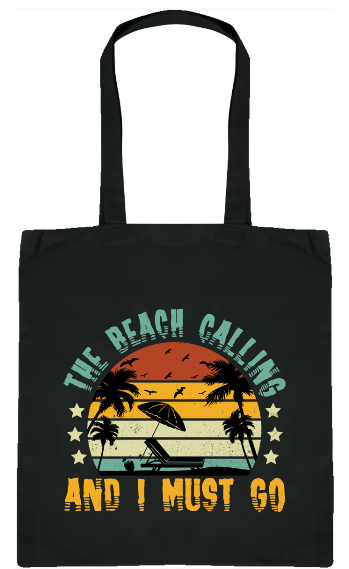 Beach Calling Summer Market Bag - Image 3