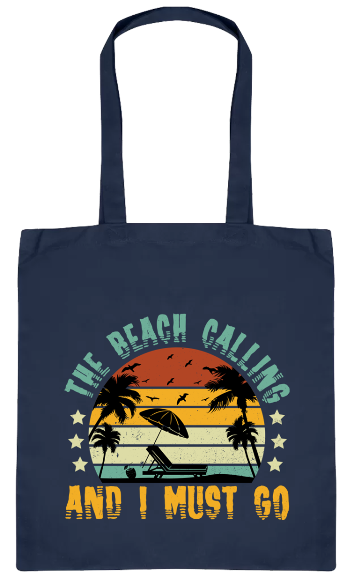 Beach Calling Summer Market Bag