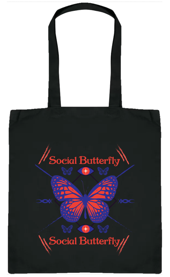 Social Butterfly Urban Market Bag - Image 2