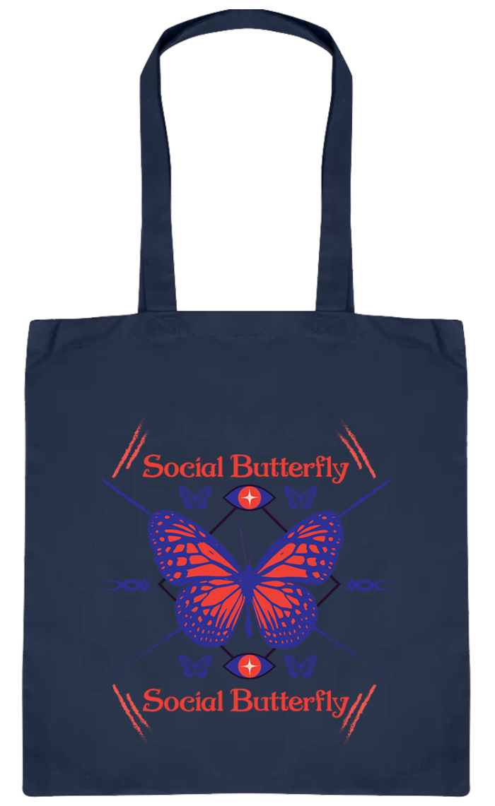 Social Butterfly Urban Market Bag - Image 3