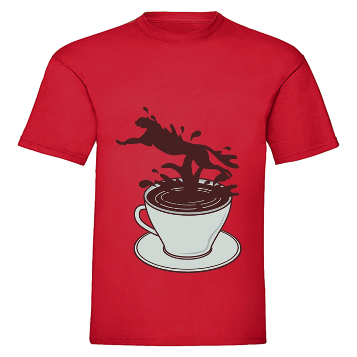 Coffee Cheetah T-Shirt - Image 4