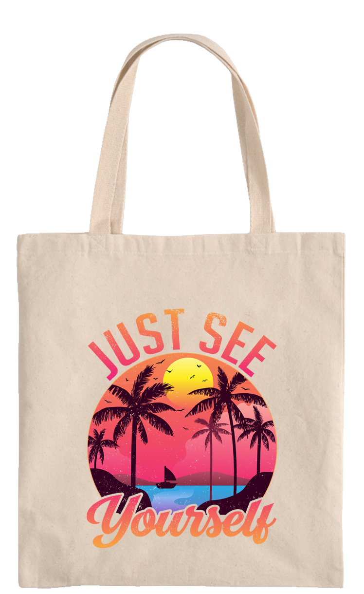 Just See Yourself Summer Market Bag