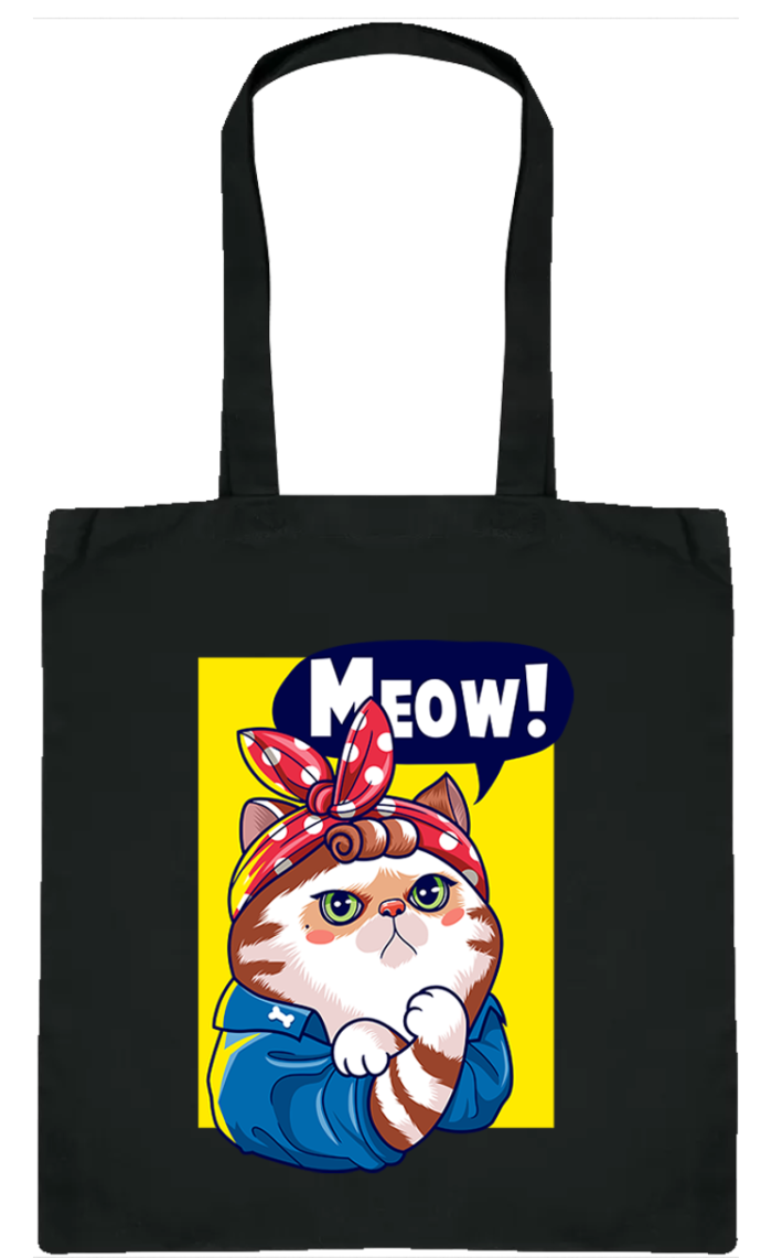 Meow! Market Bag - Image 2