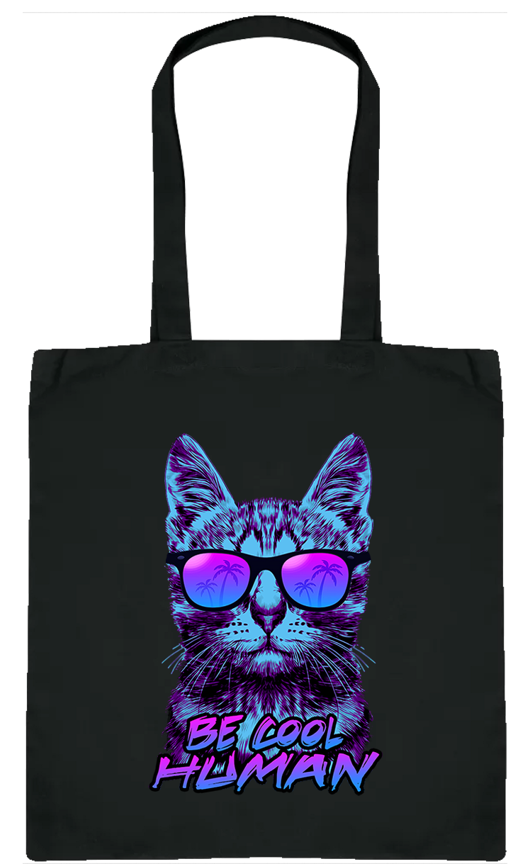 Cat - Be Cool Human Market Bag - Image 2
