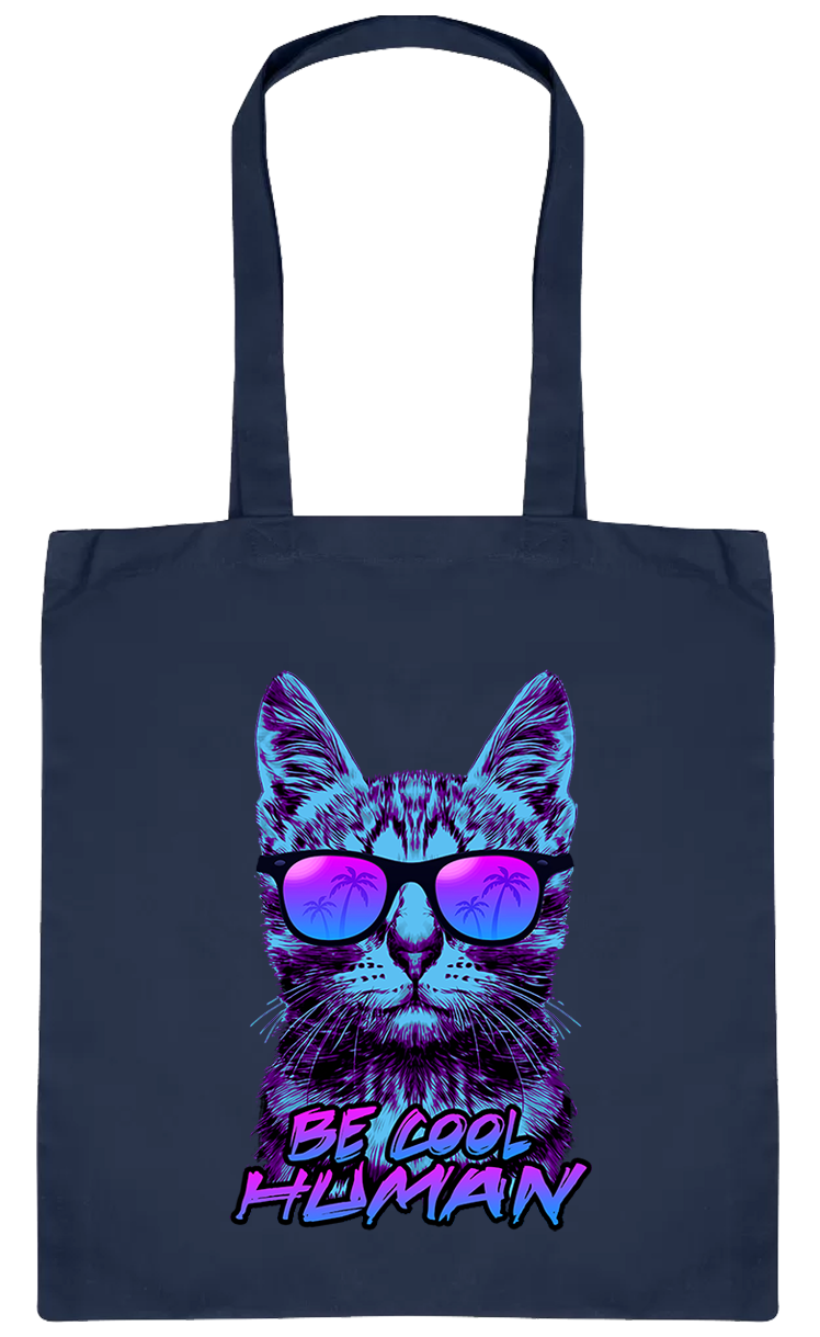 Cat - Be Cool Human Market Bag - Image 3