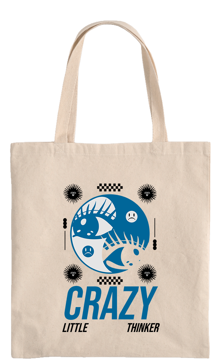 Crazy Little Thinker Urban Market Bag - Image 2