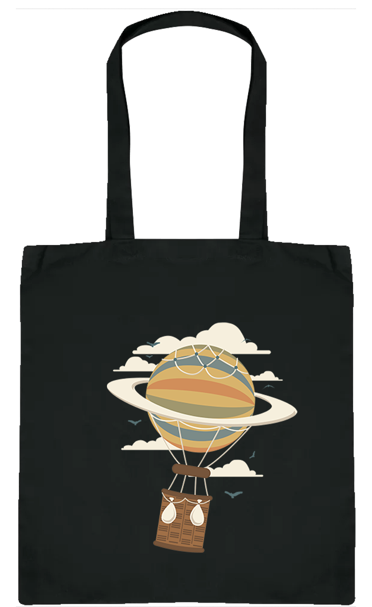 Air Baloon Saturn Market Bag