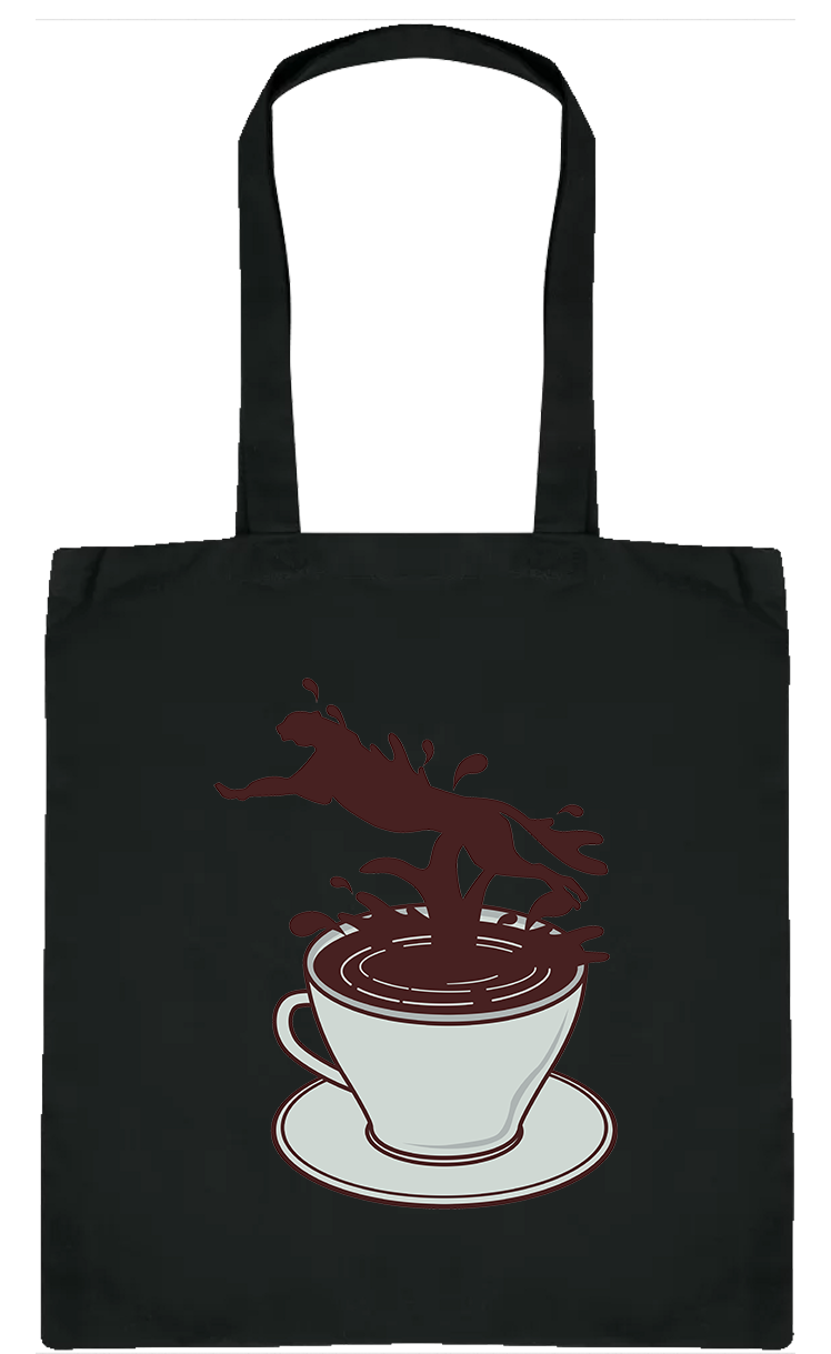 Coffee Cheetah Market Bag - Image 2