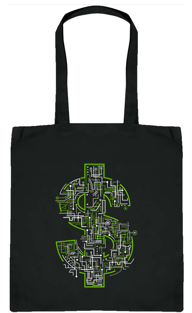 Electric Dollar Market Bag