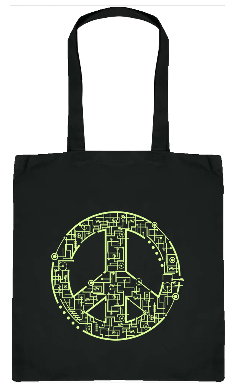 Electric Peace Market Bag - Image 2