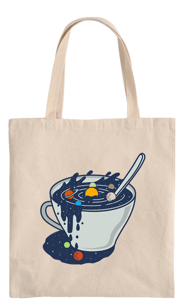 Galaxy Mug Market Bag