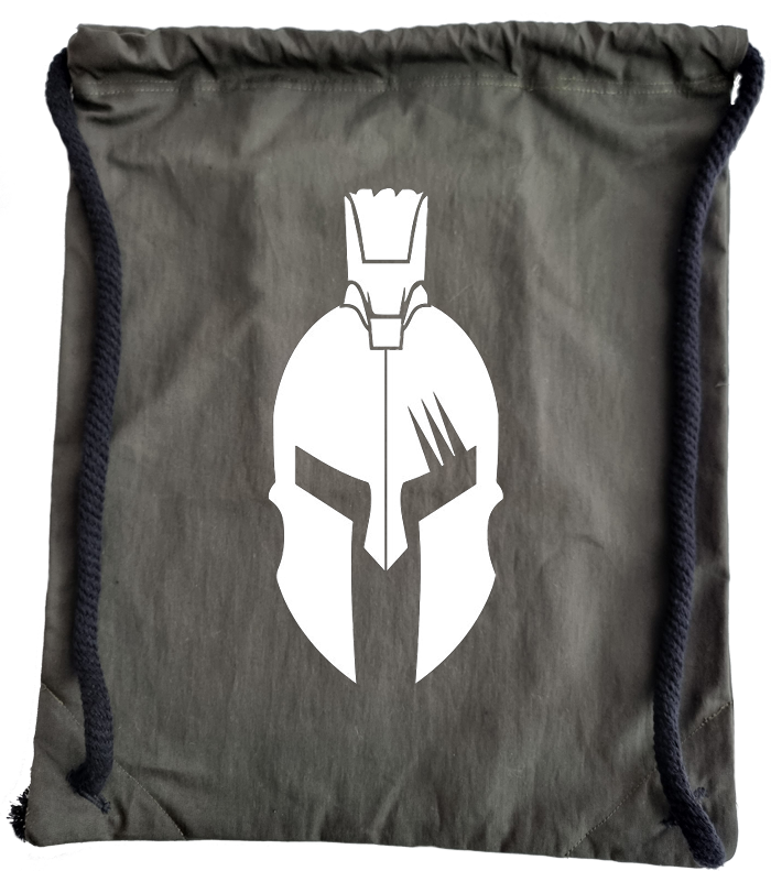 Spartan Head Shield Gym Sack - Image 2