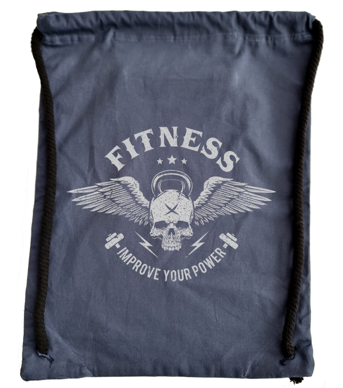 Fitness skull Gym Sack - Image 3