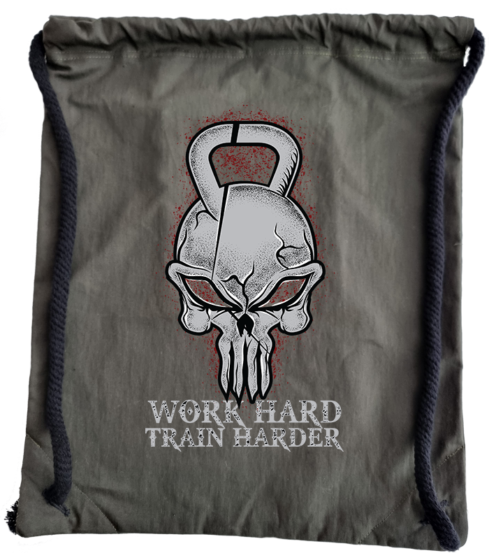 Work Hard Train Harder Gym Sack