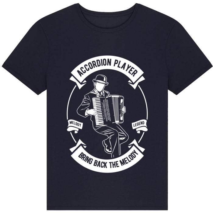 Accordion Player T-Shirt - Image 3