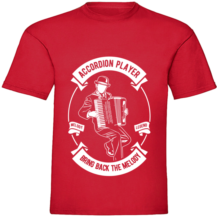 Accordion Player T-Shirt