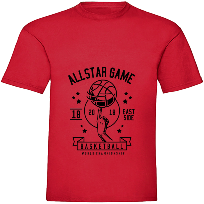 All Star Basketball T-Shirt - Image 4