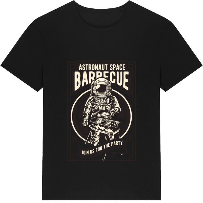 Astronaut Space Barbeque T-Shirt - Image 2