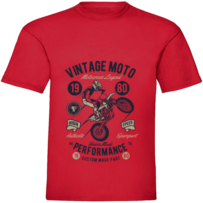 Vintage Moto T-Shirt - Image 2