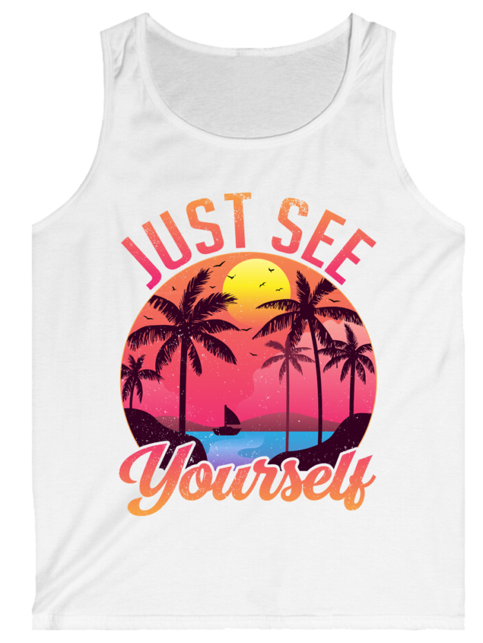 Just See Yourself Summer Gym Top Tanks