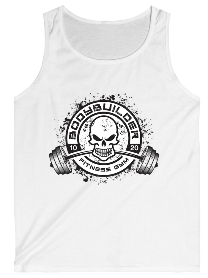 Bodybuilding Skull Gym Top Tanks